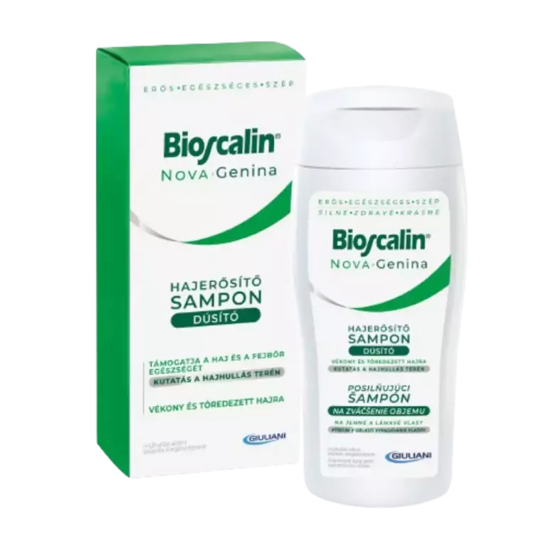 Bioscalin NovaGenina hajerősítő sampon 200ml Bioscalin NovaGenina hajerősítő sampon 200ml