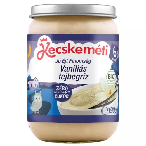 Kecskeméti Jóéjt Finomság vaníliás tejbegríz 190g
