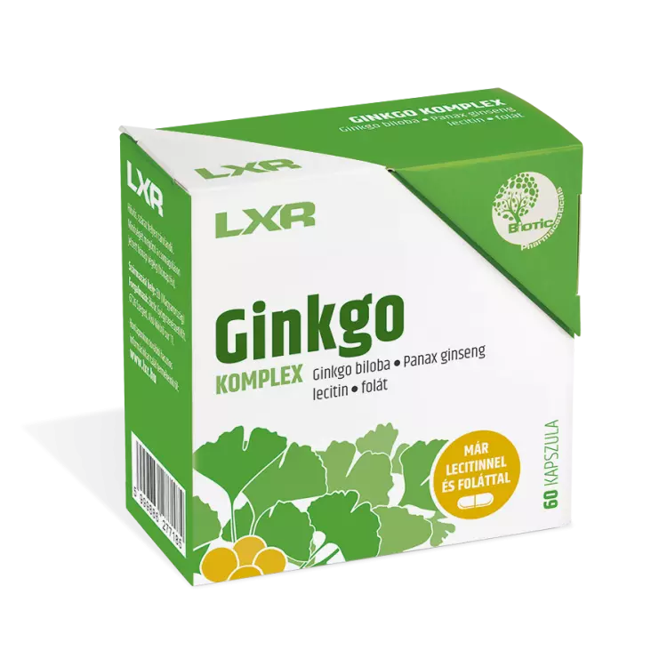 LXR Ginkgo Komplex kapszula 60x LXR Ginkgo Komplex kapszula 60x