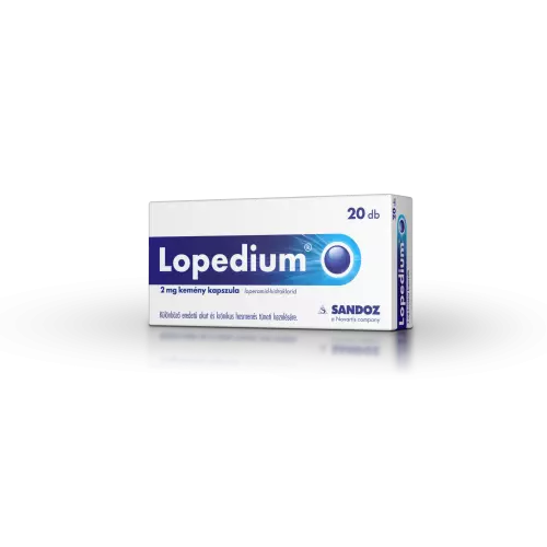 Lopedium 2 mg kemény kapszula 20x