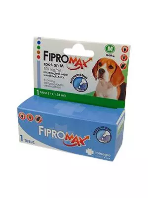 Fipromax Spot on kutya M (10-20kg) 1x