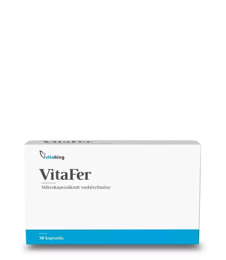 Vitaking VitaFer mikrokapszulás vas kapszula 30x Vitaking VitaFer mikrokapszulás vas kapszula 30x