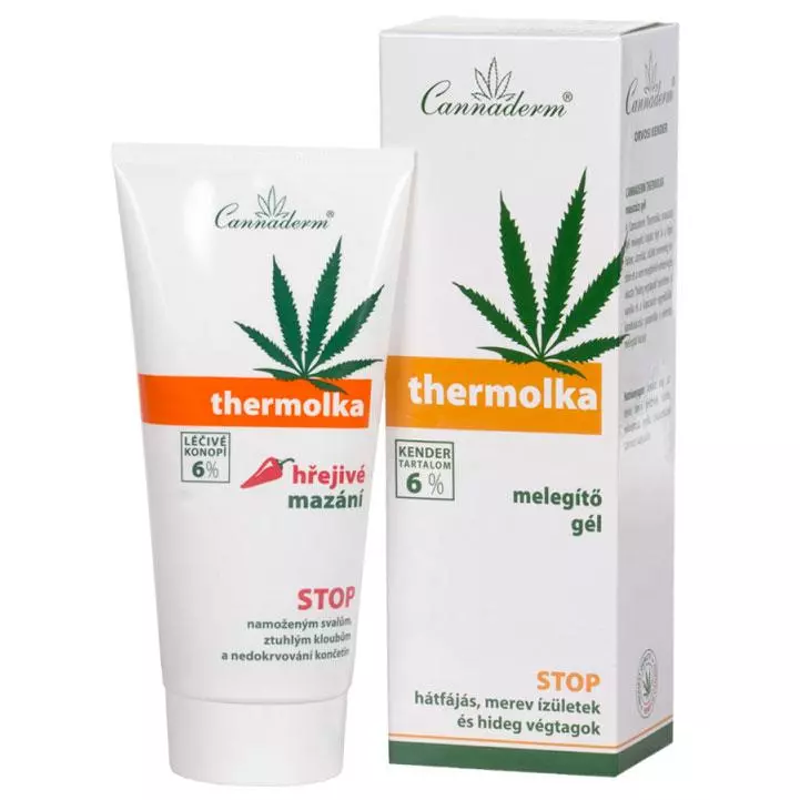 Cannaderm Thermolka melegítő gél 200ml