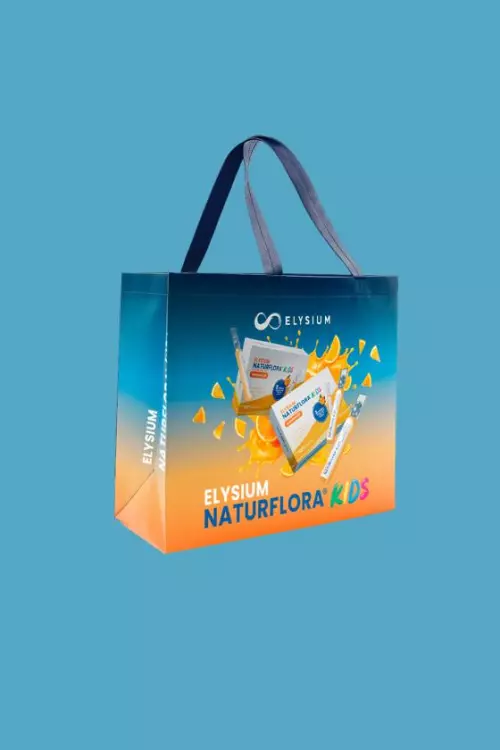 Elysium Naturflora Kids bevásárlótáska 40x30x17 cm 1x