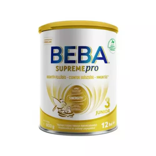 Beba Supremepro 3 Junior tejalapú italpor 1-3év 800g