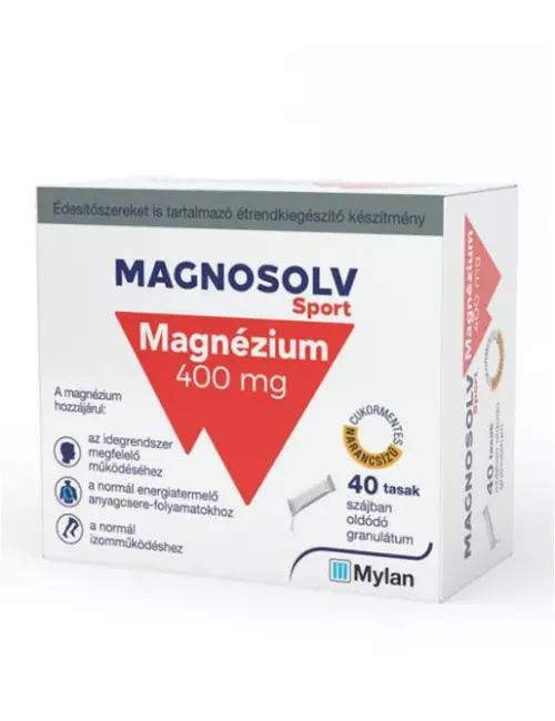 Magnosolv Sport 400 mg granulátum 40x