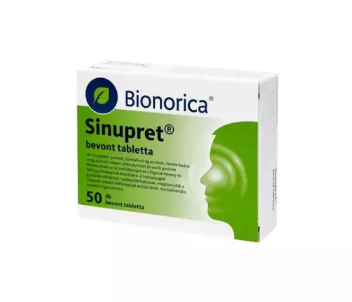 Sinupret bevont tabletta 50x