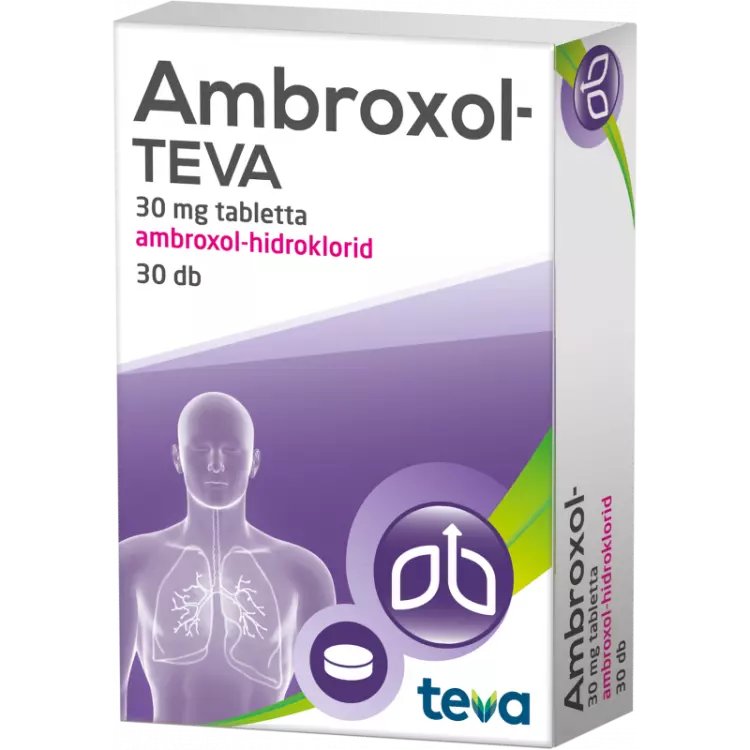 Ambroxol-TEVA 30 mg tabletta 30x Ambroxol-TEVA 30 mg tabletta 30x
