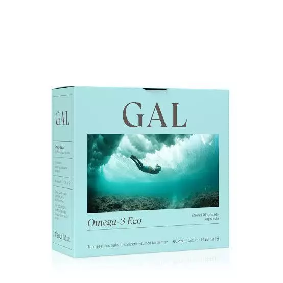 GAL Omega-3 Eco természetes halolaj kapszula 60x