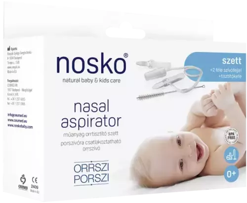 Nosko Orrszi Porszi orrtisztító szett műanyag 1x
