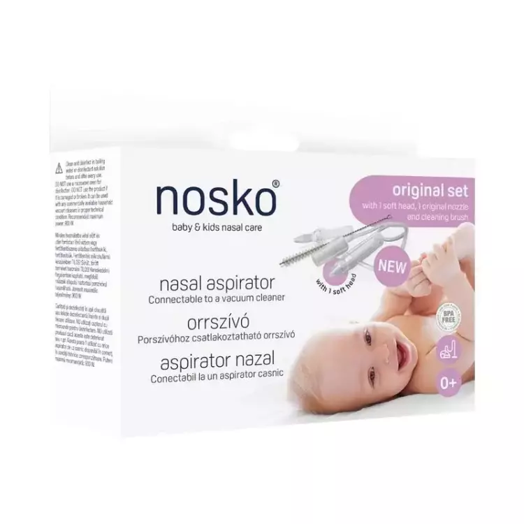 Nosko orrszívó szett (1 puha + 1 műanyag) 1x