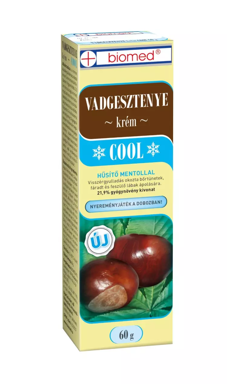 Biomed Cool Vadgesztenye krém 60g Biomed Cool Vadgesztenye krém 60g