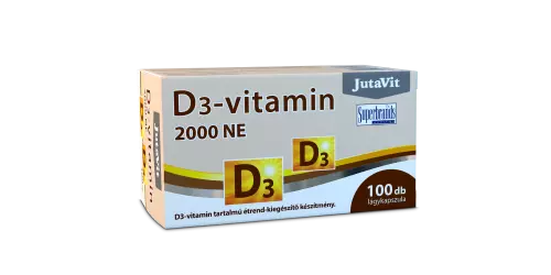 JutaVit D3-vitamin 2000 NE kapszula 100x