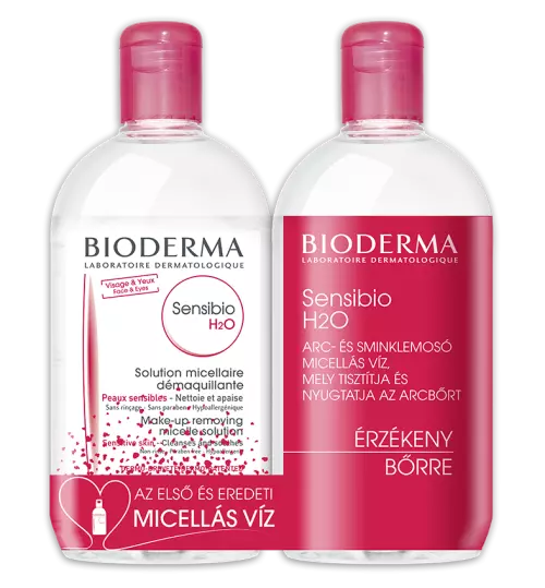 Bioderma Sensibio H2O Micellafesztivál 2x250ml