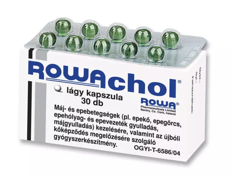 Rowachol lágy kapszula 30x Rowachol lágy kapszula 30x