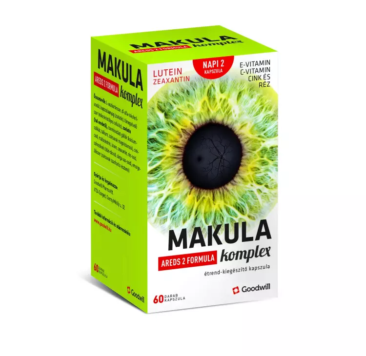 Makula komplex AREDS 2 formula étrendkieg. kapsz. 60x Makula komplex AREDS 2 formula étrendkieg. kapsz. 60x
