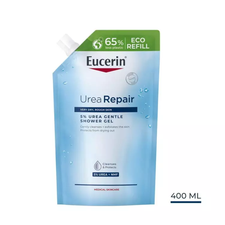 Eucerin UREA Repair 5% urea bőrkímélő tusf. öko ut 400ml