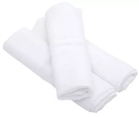 Baby Bruin pelenka anyagú textil nyálkendő+nyomók. 3x