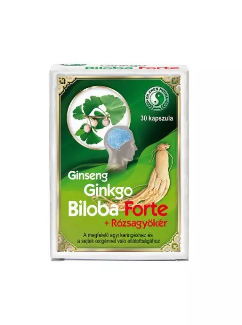 Dr.Chen Ginseng ginkgo biloba forte kapszula 30x