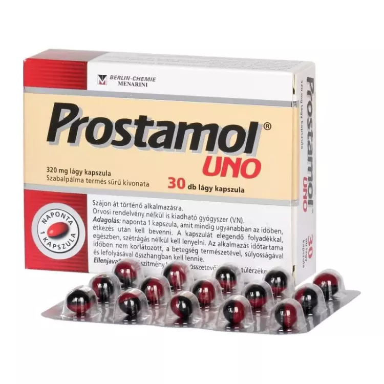 Prostamol Uno 320 mg lágy kapszula 30x Prostamol Uno 320 mg lágy kapszula 30x