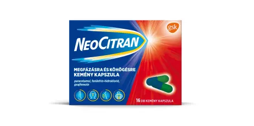 Neo Citran megfázásra és köhögésre kemény kapszula 16x