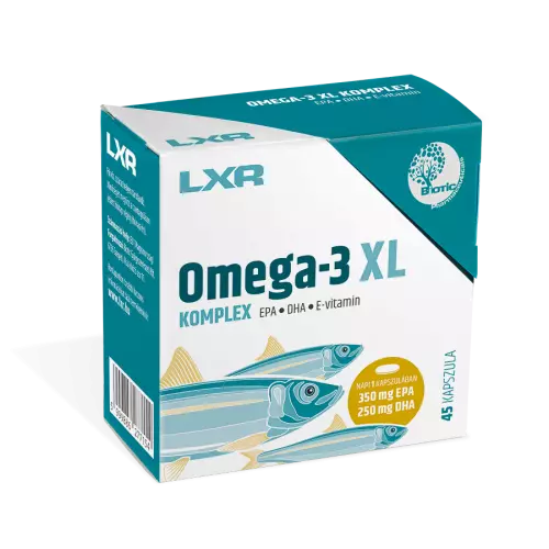 LXR Omega-3 XL Komplex lágy kapszula 45x