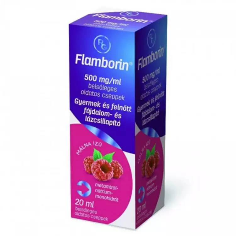 Flamborin 500 mg/ml belsőleges oldatos cseppek 1x20ml Flamborin 500 mg/ml belsőleges oldatos cseppek 1x20ml