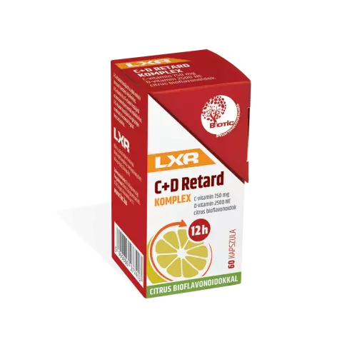 LXR C+ D retard Komplex bioflavonoiddal kapszula 60x