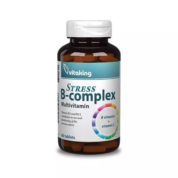Vitaking Stress B-complex tabletta 60x Vitaking Stress B-complex tabletta 60x