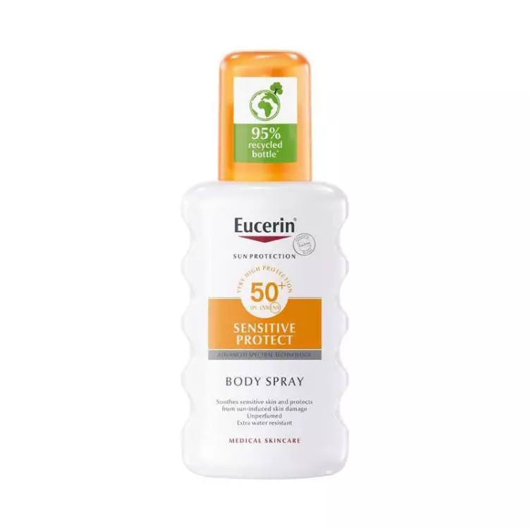 Eucerin Sun Sensitive Protect napozó spray SPF50+ 200ml Eucerin Sun Sensitive Protect napozó spray SPF50+ 200ml