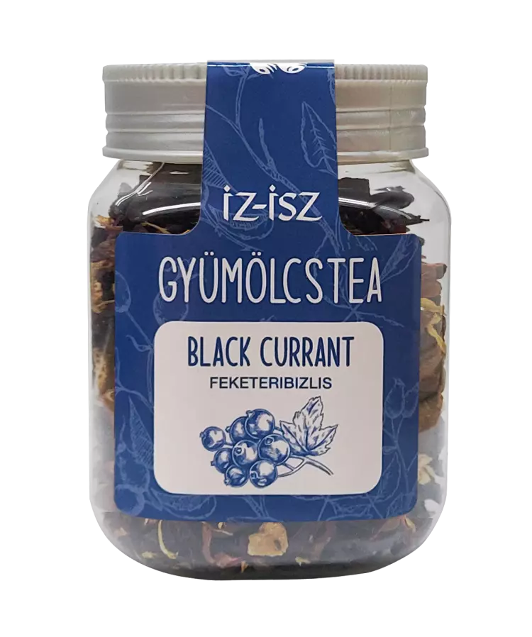 Íz-isz gyümölcstea feketeribizli 120g Íz-isz gyümölcstea feketeribizli 120g