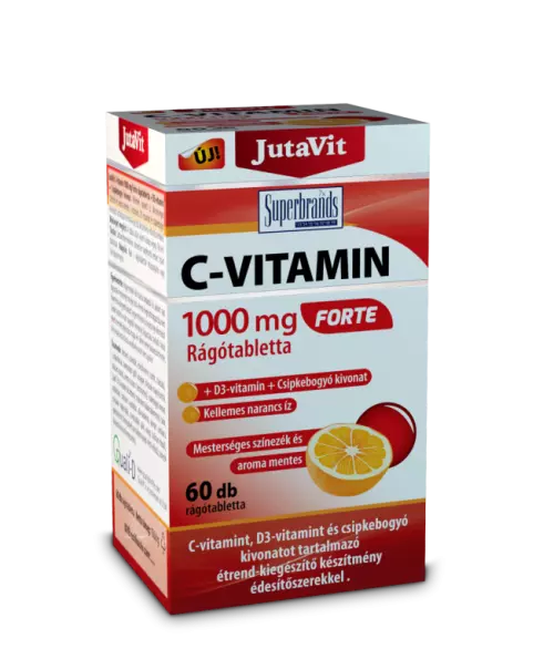 JutaVit C-vitamin 1000 mg Forte rágótabletta 60x