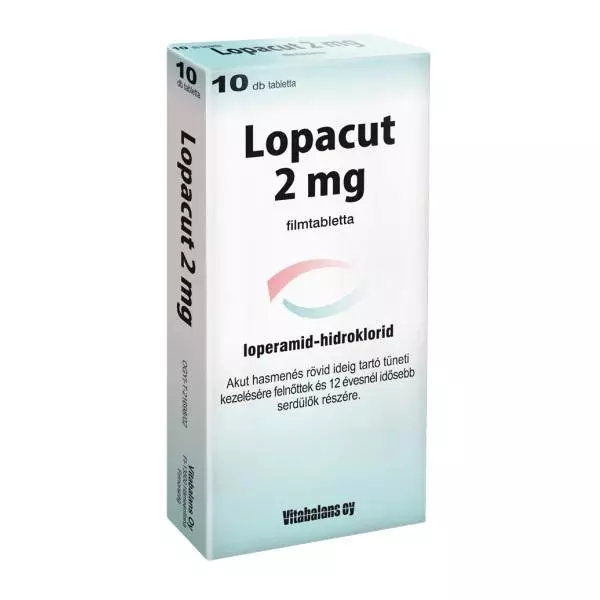 Lopacut 2 mg filmtabletta 10x Lopacut 2 mg filmtabletta 10x