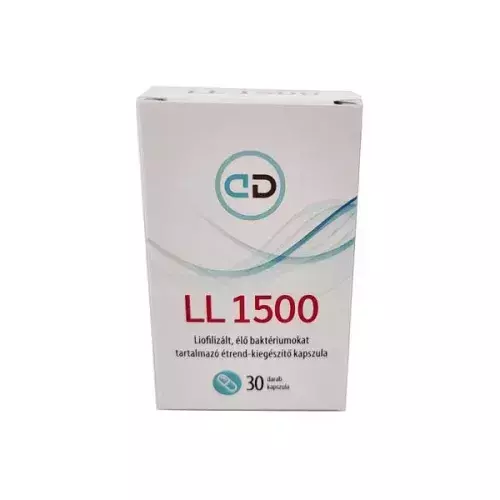 LL 1500 liofilizált élő baktériumok kapszula 30x LL 1500 liofilizált élő baktériumok kapszula 30x