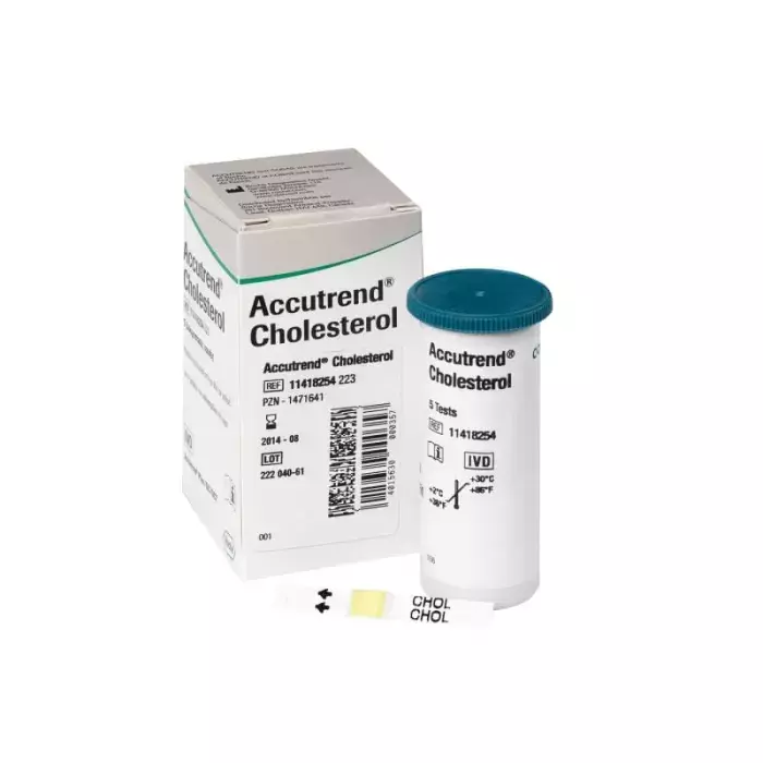 AccuTrend Cholesterol tesztcsík 25x AccuTrend Cholesterol tesztcsík 25x