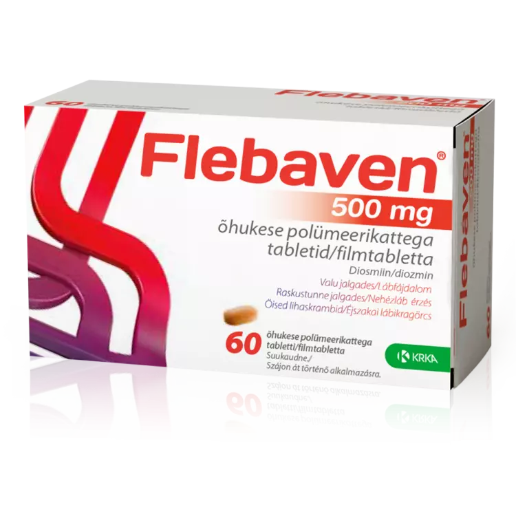 Flebaven 500 mg filmtabletta 60x Flebaven 500 mg filmtabletta 60x