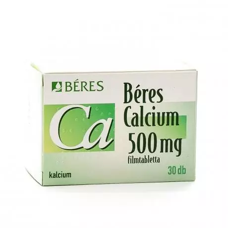 Béres Calcium 500 mg filmtabletta 30x Béres Calcium 500 mg filmtabletta 30x