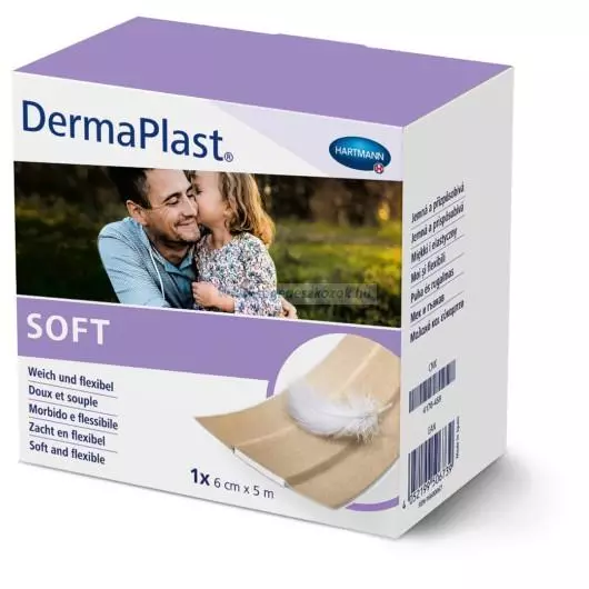 DermaPlast Soft sebtapasz 5mx6cm 1x DermaPlast Soft sebtapasz 5mx6cm 1x