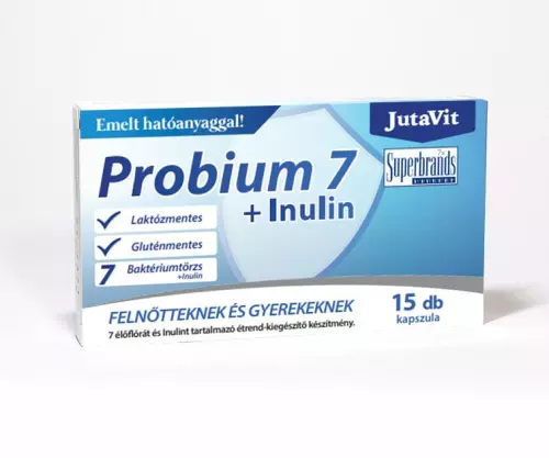 JutaVit Probium7 + inulin étrendkieg. kapszula 15x
