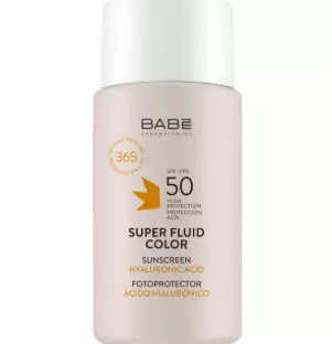 Babé Super Fluid SPF50 színezett fényvédő 50ml