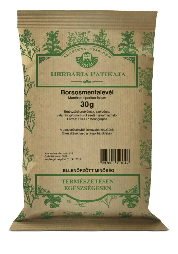 HERBÁRIA Borsmentalevél 30g HERBÁRIA Borsmentalevél 30g