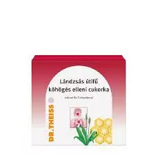 Dr. Theiss Lándzsás útifű köhögés elleni cukorka 50g Dr. Theiss Lándzsás útifű köhögés elleni cukorka 50g