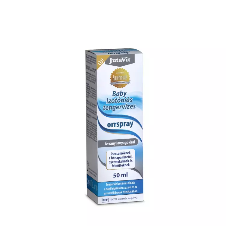 JutaVit tengervizes orrspray Baby izotóniás 50ml JutaVit tengervizes orrspray Baby izotóniás 50ml