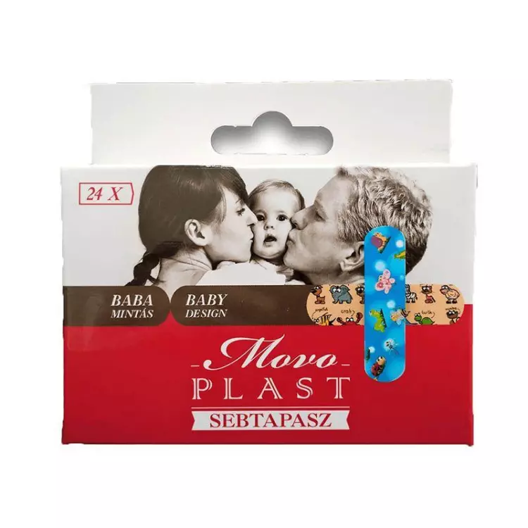 MovoMed Plast Baby design sebtapasz 24x